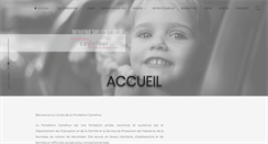 Desktop Screenshot of fondation-carrefour.net